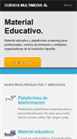 Mobile Screenshot of cursosmultimedia.es